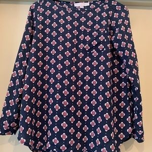 Loft petite maternity blouse